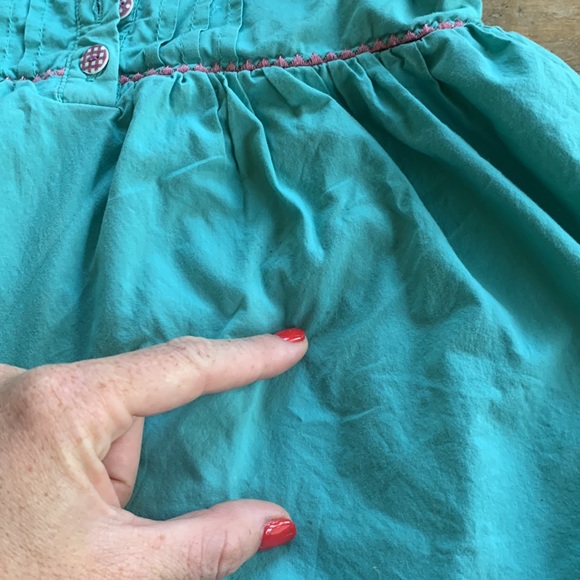 Matilda Jane size 6 teal and pink dress - Picture 4 of 5